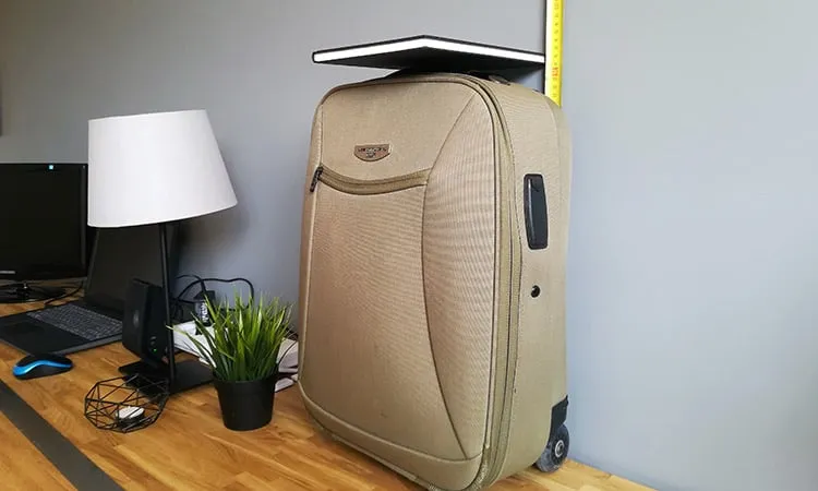 luggage size in inches