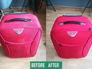 How to clean luggage before and after