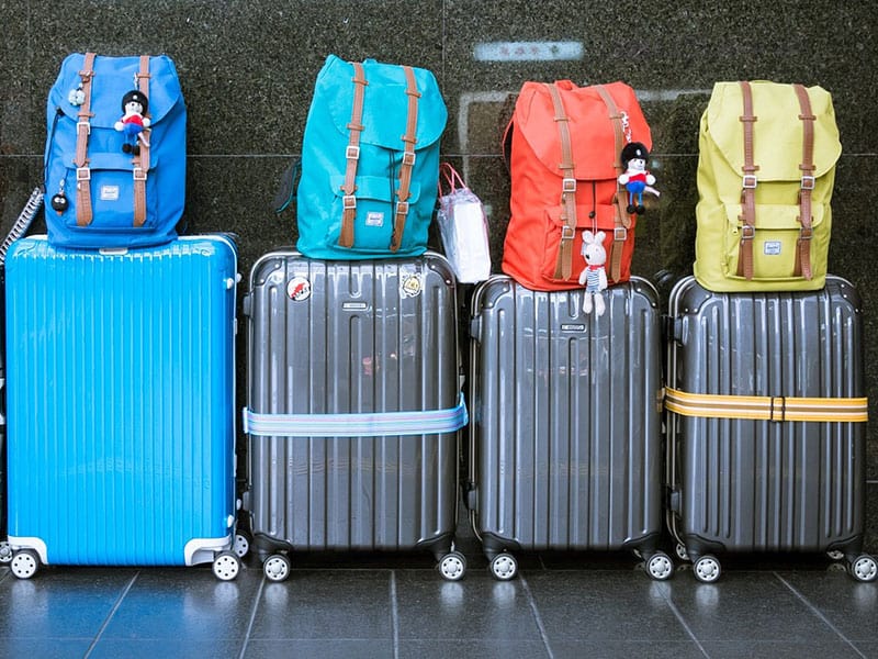 hard case luggage set