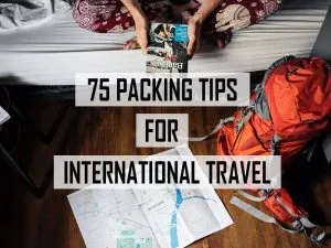 75 packing tips for international travel cover image