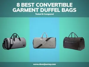 Best convertible garment duffel bags featured image