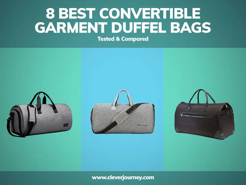 8 Best Convertible Garment Duffel Bags in 2022