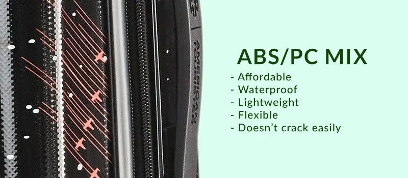 ABS/Polycarbonate PC composite luggage material overview