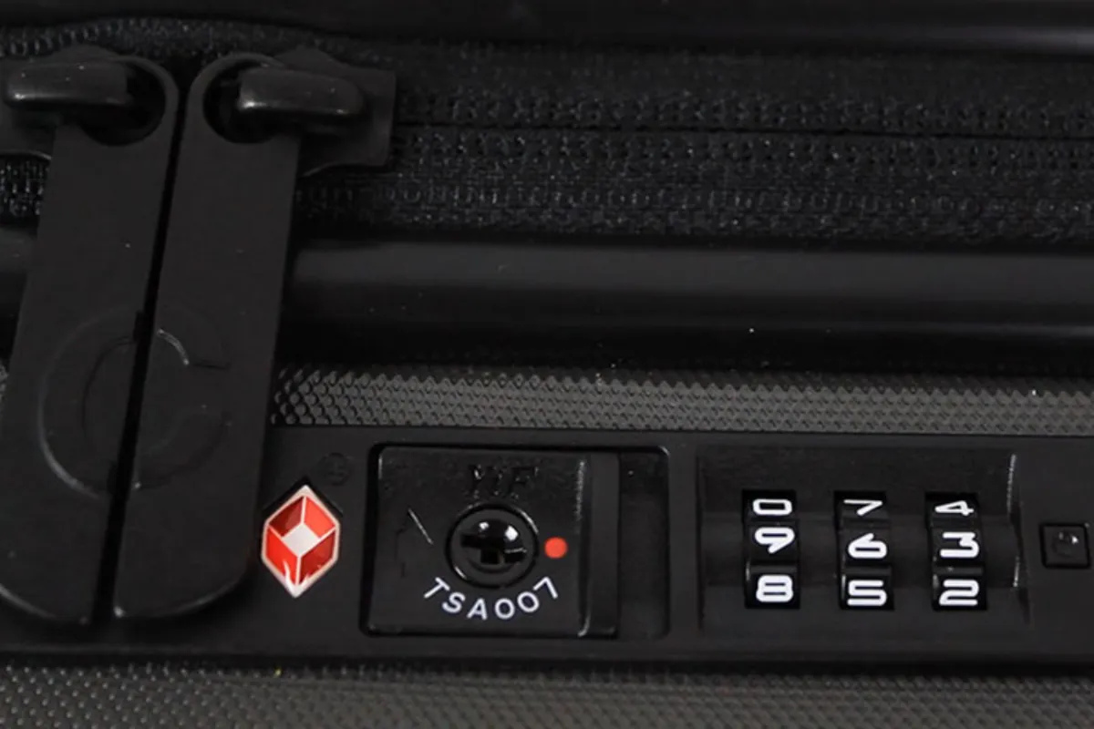 Lock luggage international flights top