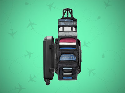 The solgaard carry-on closet