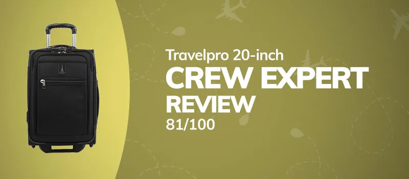 Travelpro Crew Expert 20-Inch carry-on review featured image small