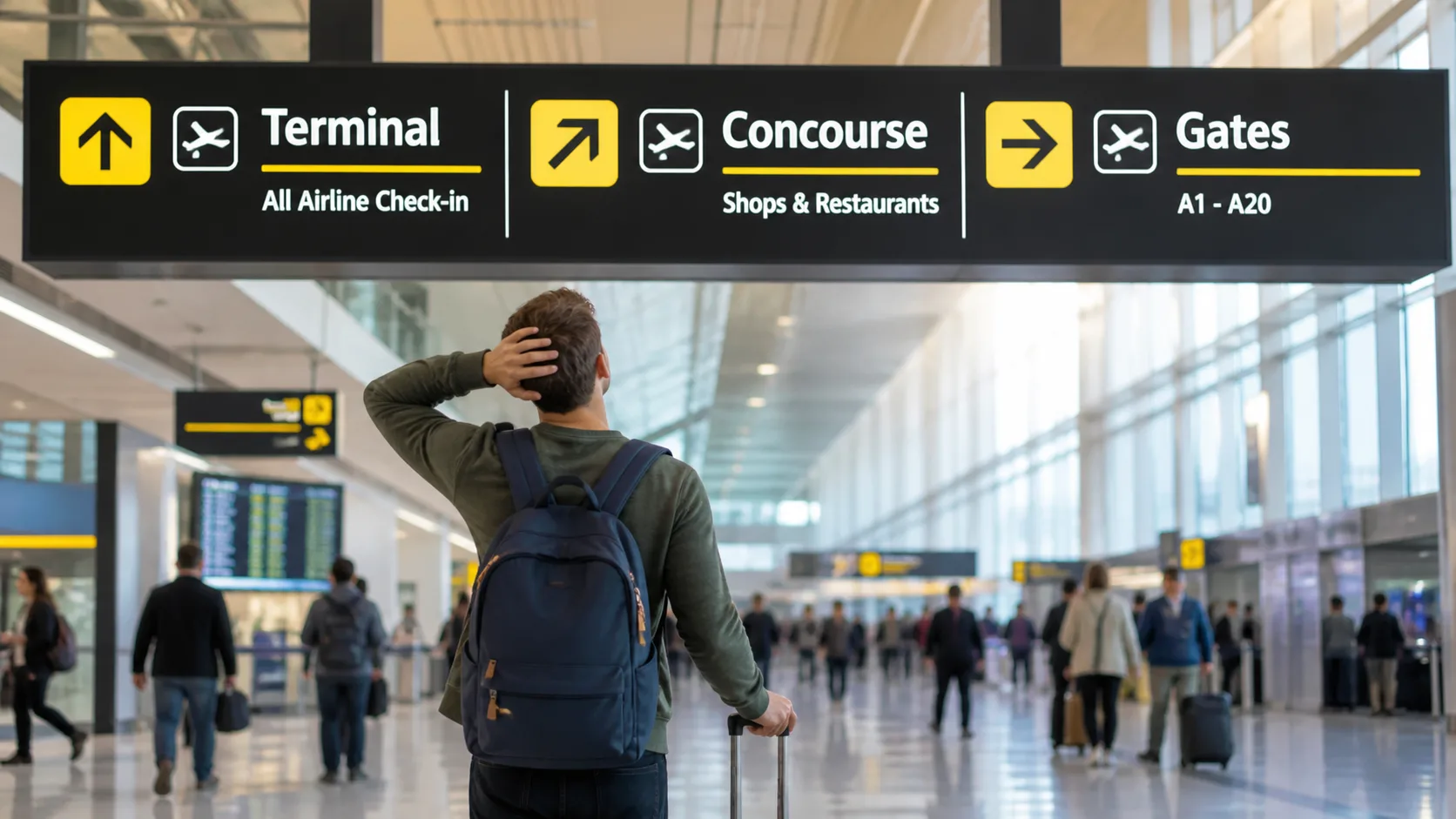 Airport Terminal vs Gate vs Concourse: What Each One Means