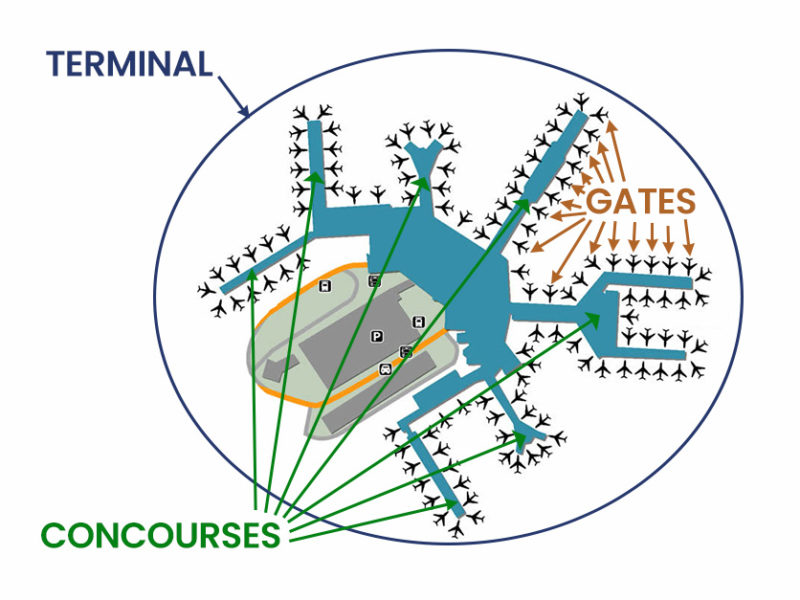 Airport Concourse Vs Terminal Vs Gate CleverJourney