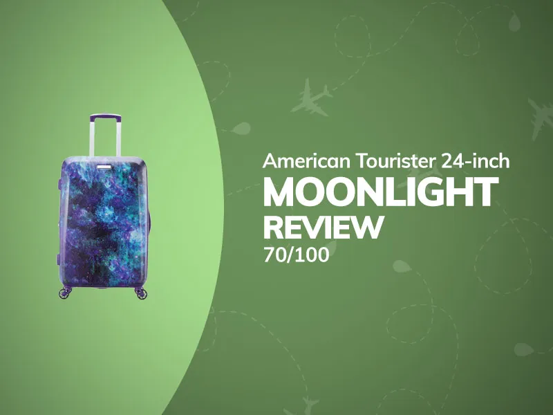 American Tourister Moonlight 24-Inch Checked Suitcase Review