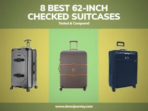 Best 62-Inch checked suitcases