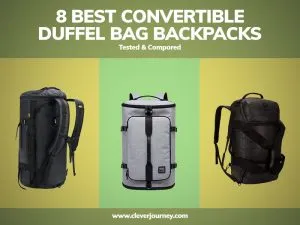 8 Best convertible duffel bag backpacks compared featured image