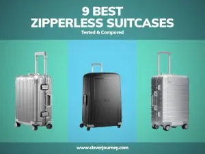 Best zipperless suitcases featured image