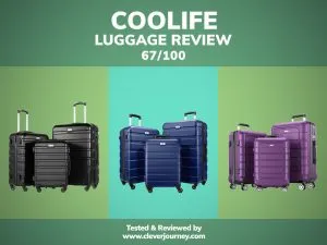 Coolife luggage review featured image