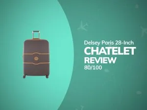 Delsey Paris Chatelet 28-Inch checked suitcase review featured image large