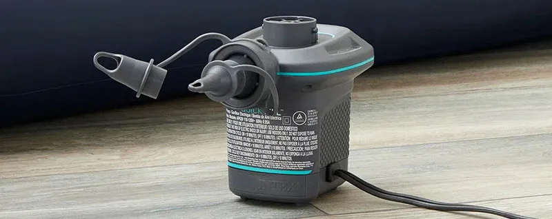 Electric air mattress pump