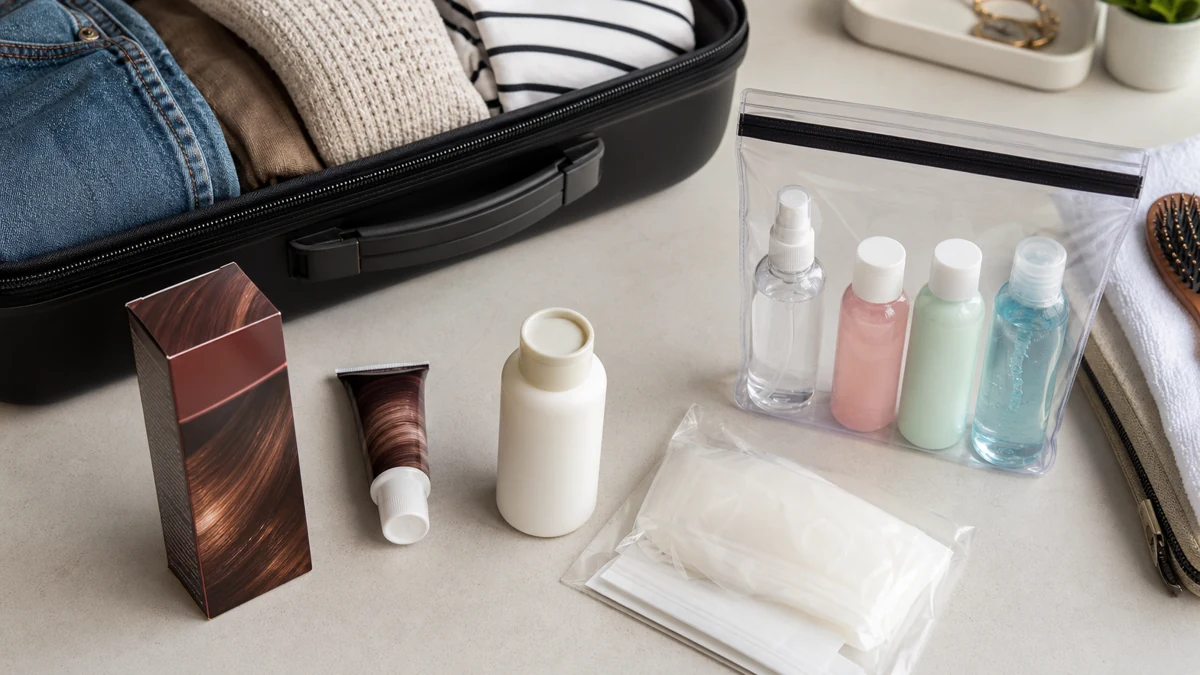 Can I Bring Hair Dye on a Plane? TSA Packing Rules
