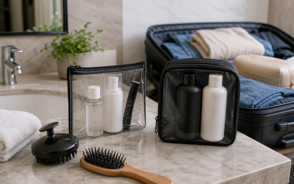 Can You Bring Minoxidil on a Plane? Rogaine Rules 3 Hair growth products separated for carry-on and checked luggage