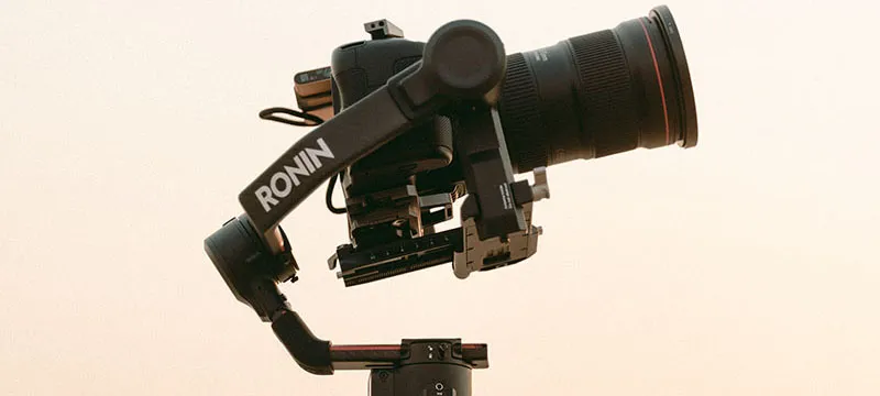 Handheld 3 axis gimbal camera stabilizer