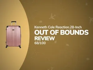 Kenneth Cole Reaction Out of Bounds 28-Inch checked suitcase review featured image
