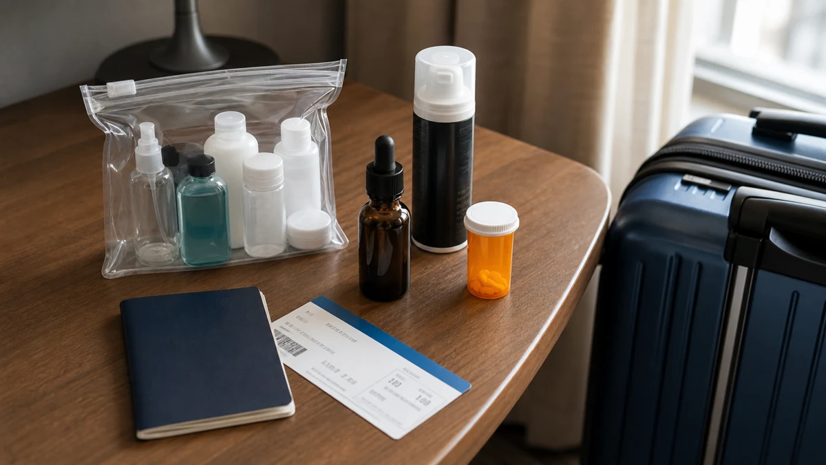 Can You Bring Minoxidil on a Plane? Rogaine Rules