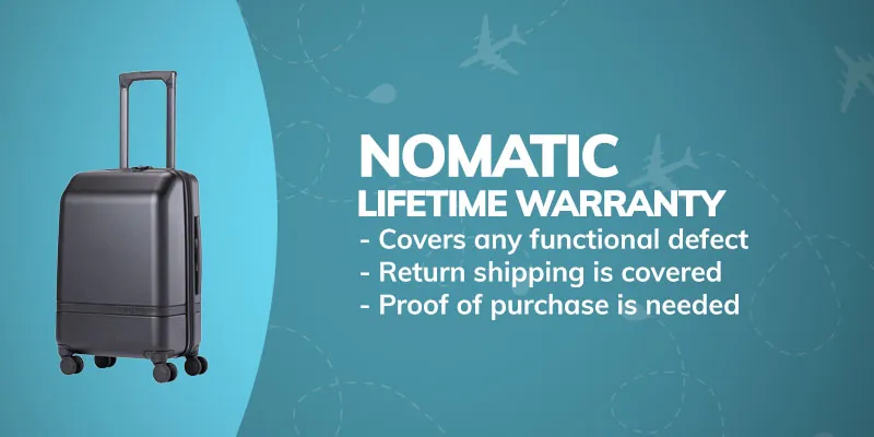 Nomatic lifetime warranty