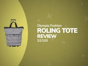 Die Olympia Fashion Rolling Shopper Tote Review und Test