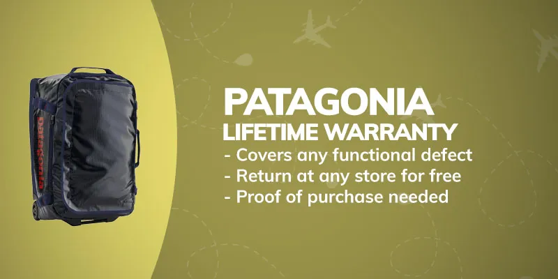 Patagonia lifetime warranty