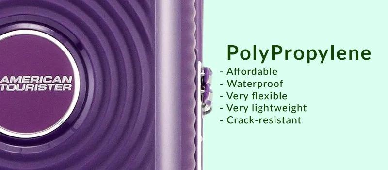 Polypropylene luggage material overview