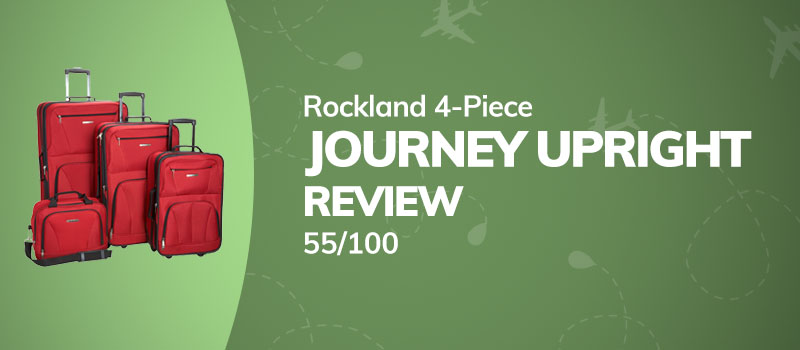 Rockland Journey 4-Piece Upright Luggage Set Review 1 Rockland Journey Upright 4-Piece luggage set review featured image small