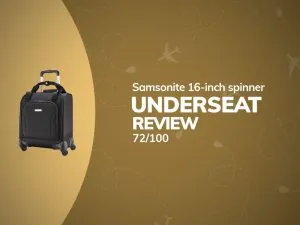 Samsonite Underseat Spinner with USB review featured image