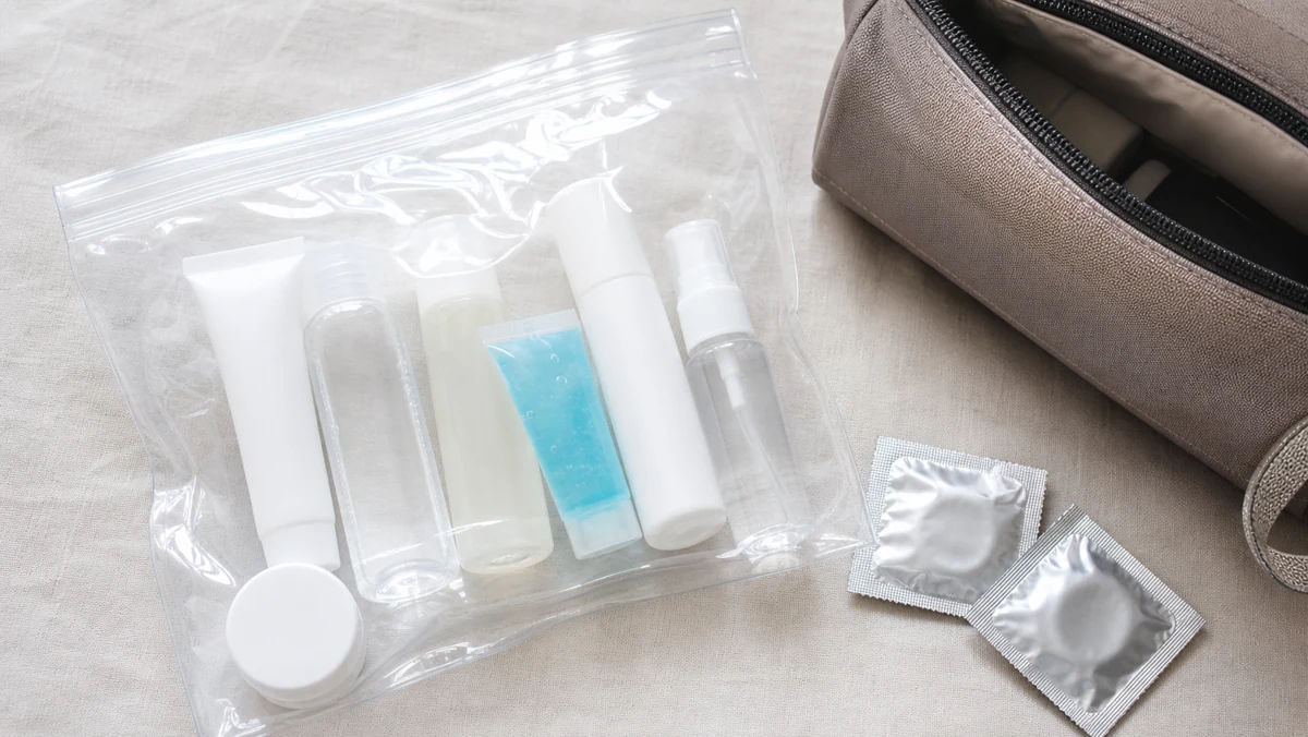 Can You Bring Condoms on a Plane? TSA Packing Rules 4 Travel-size lubricant packed in a TSA liquids bag