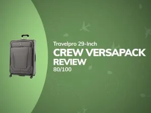 Travelpro Crew Versapack 29-inch suitcase review featured image large