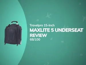 Travelpro Maxlite 5 15-Inch underseat suitcase review featured image large