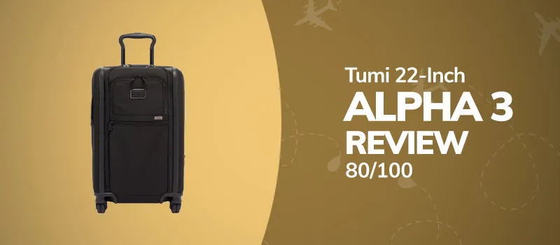 Tumi Alpha 3 Dual Access 22-Inch Carry-on review featured image small