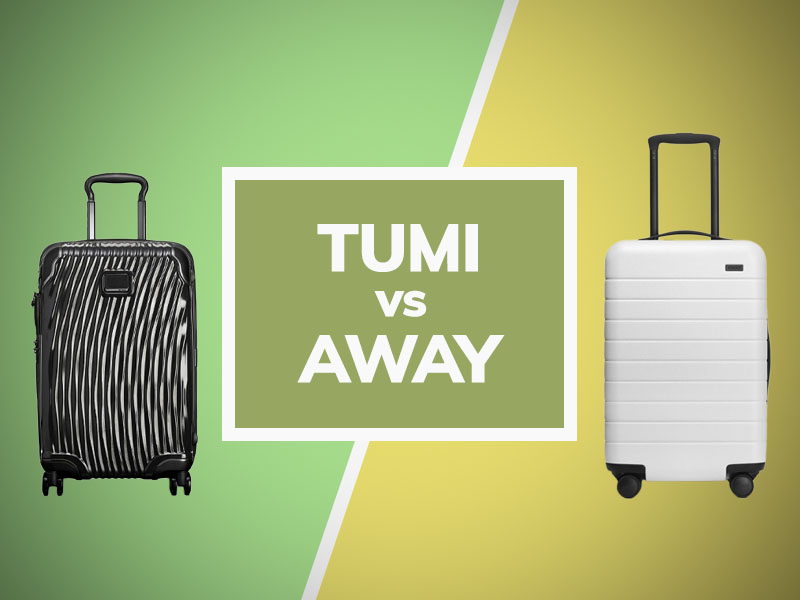 Бирка на чемодан Tumi. Away v