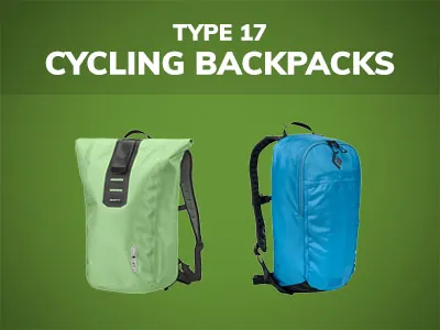 Backpack type 17: Cycling backpacks